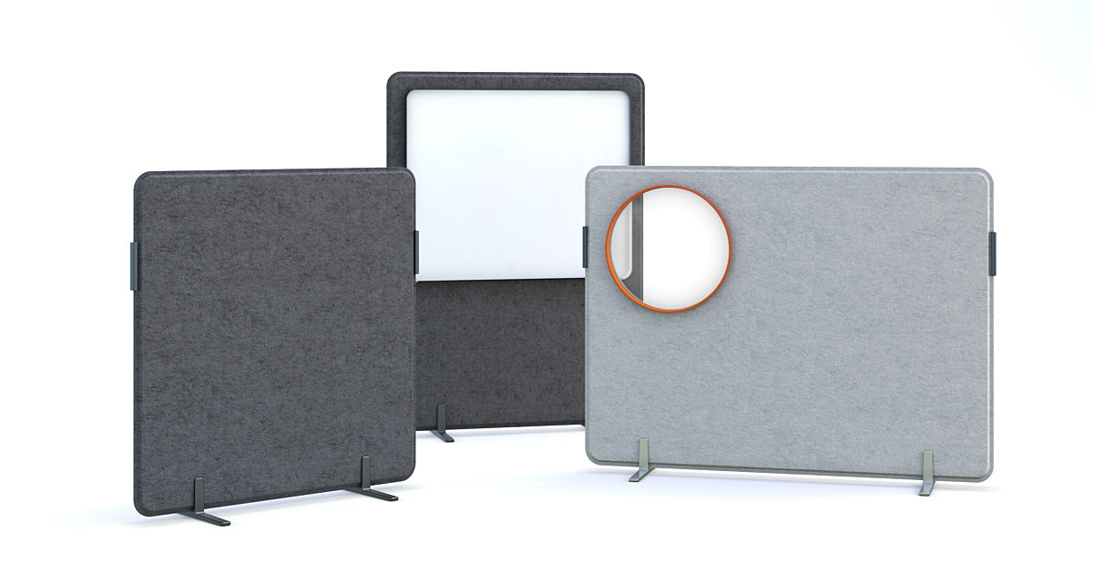 OfficeWorks Inlet Screens by Knoll