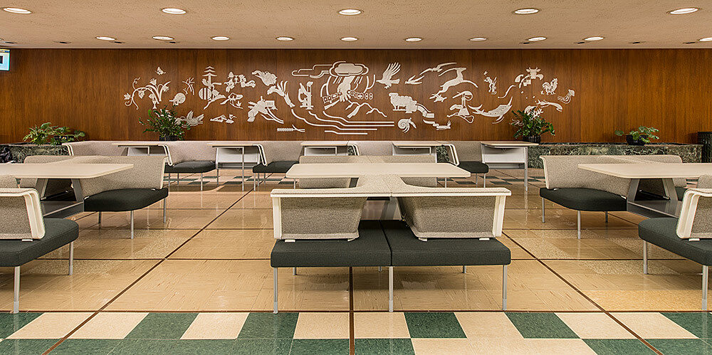 PULilly Project Highlight: lobby tables