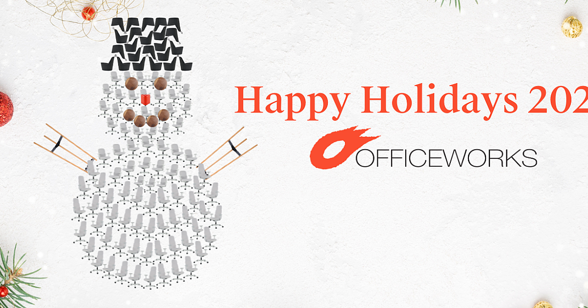 OfficeWorks Happy Holidays 2023