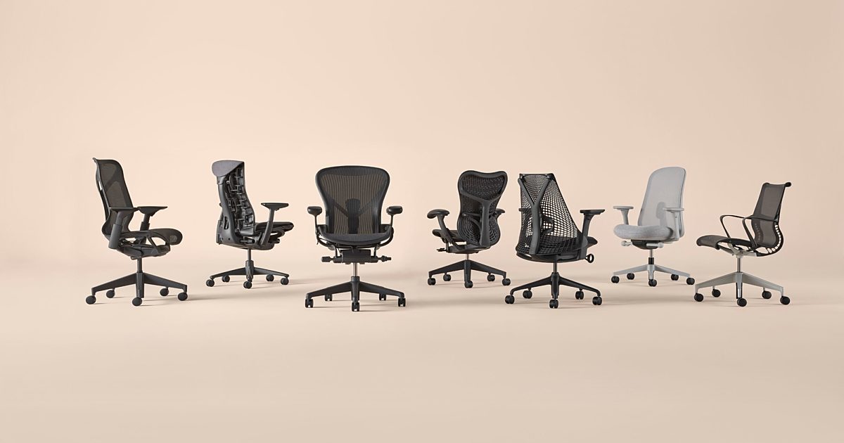 Performance Seating OfficeWorks | Herman Miller Performance Seating from OfficeWorks