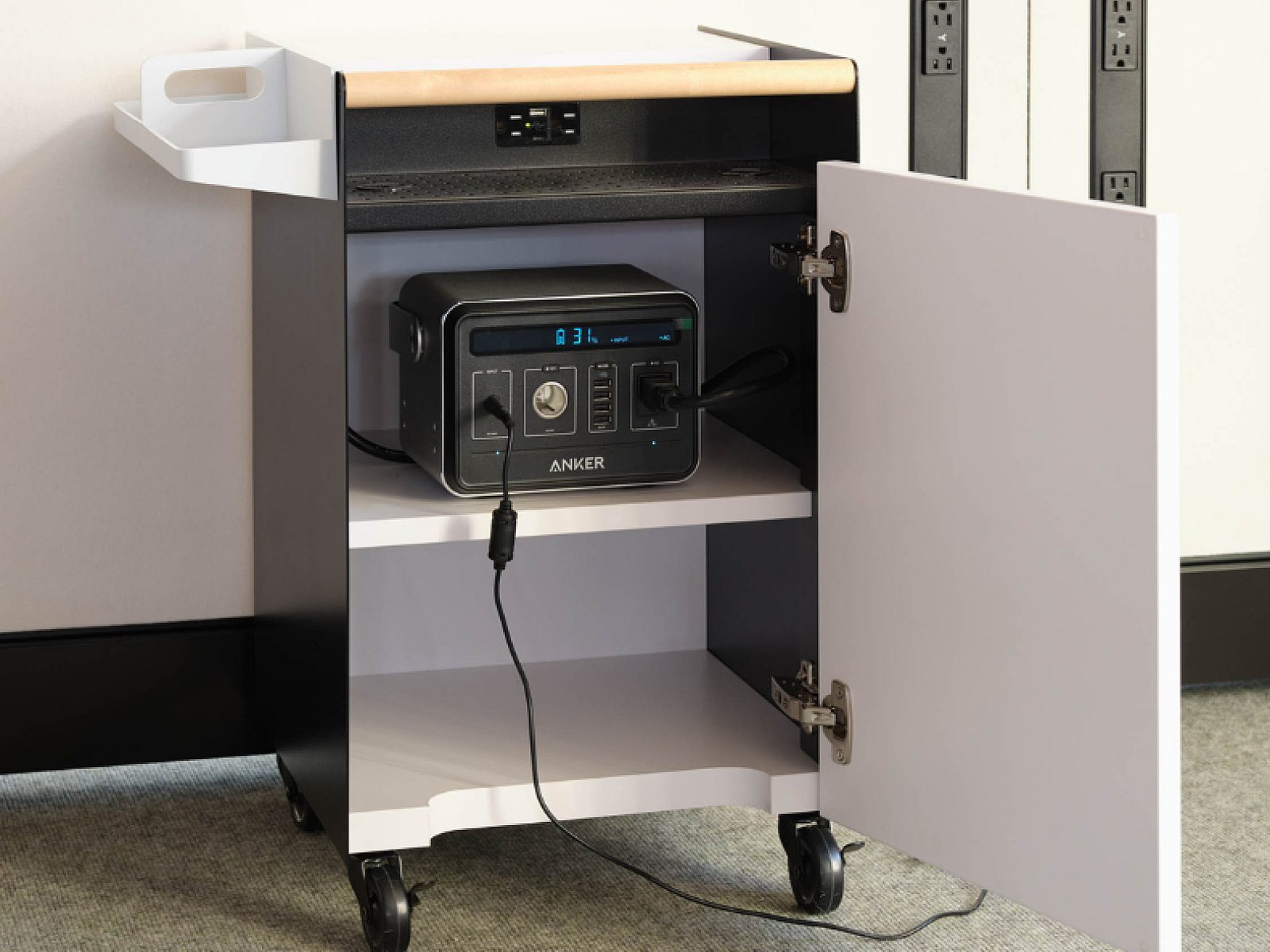 OfficeWorks Antenna Tech Cart