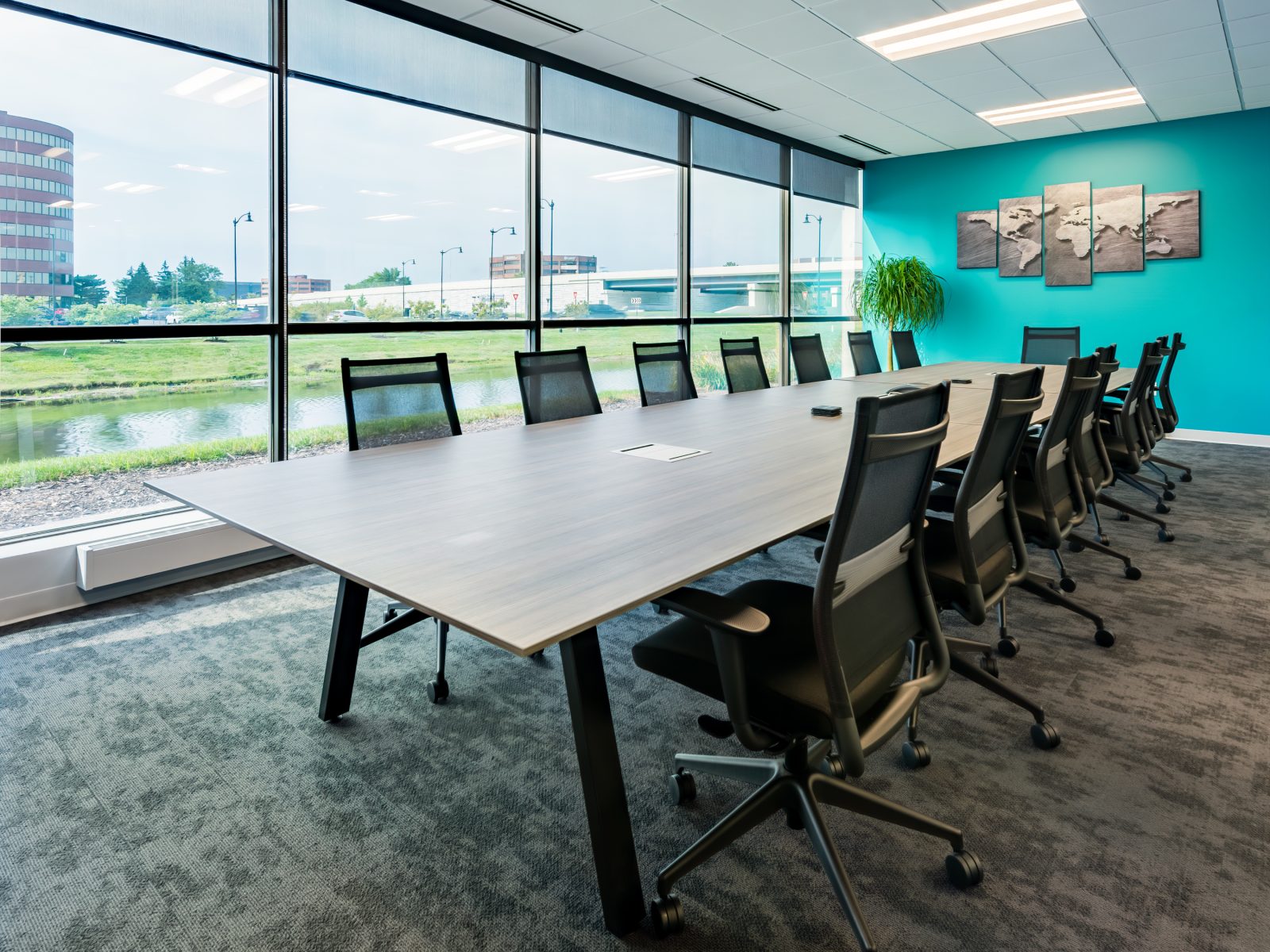 Travel Agent office renovation, conference room