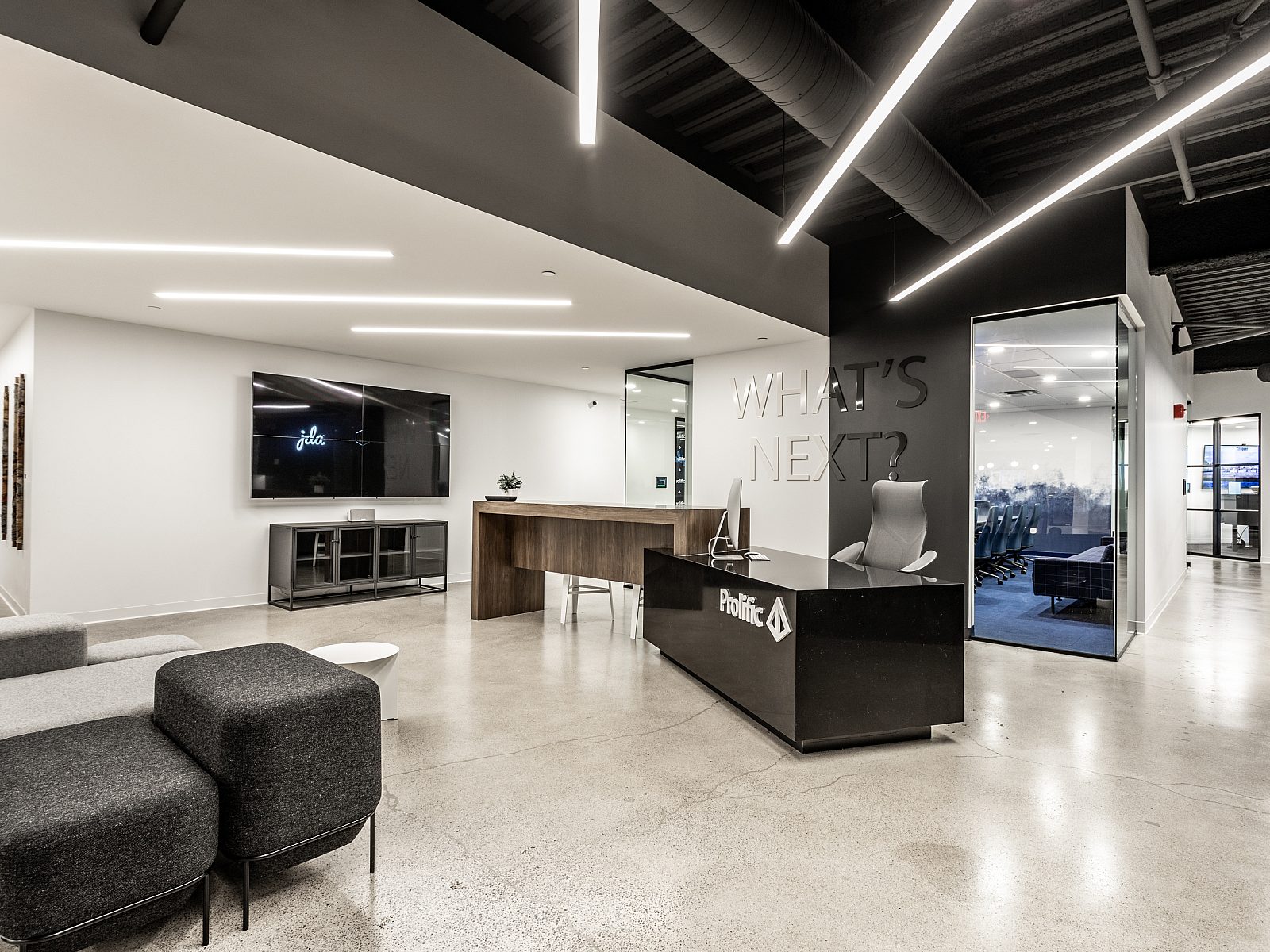 Prolific project highlight hero image office entrance