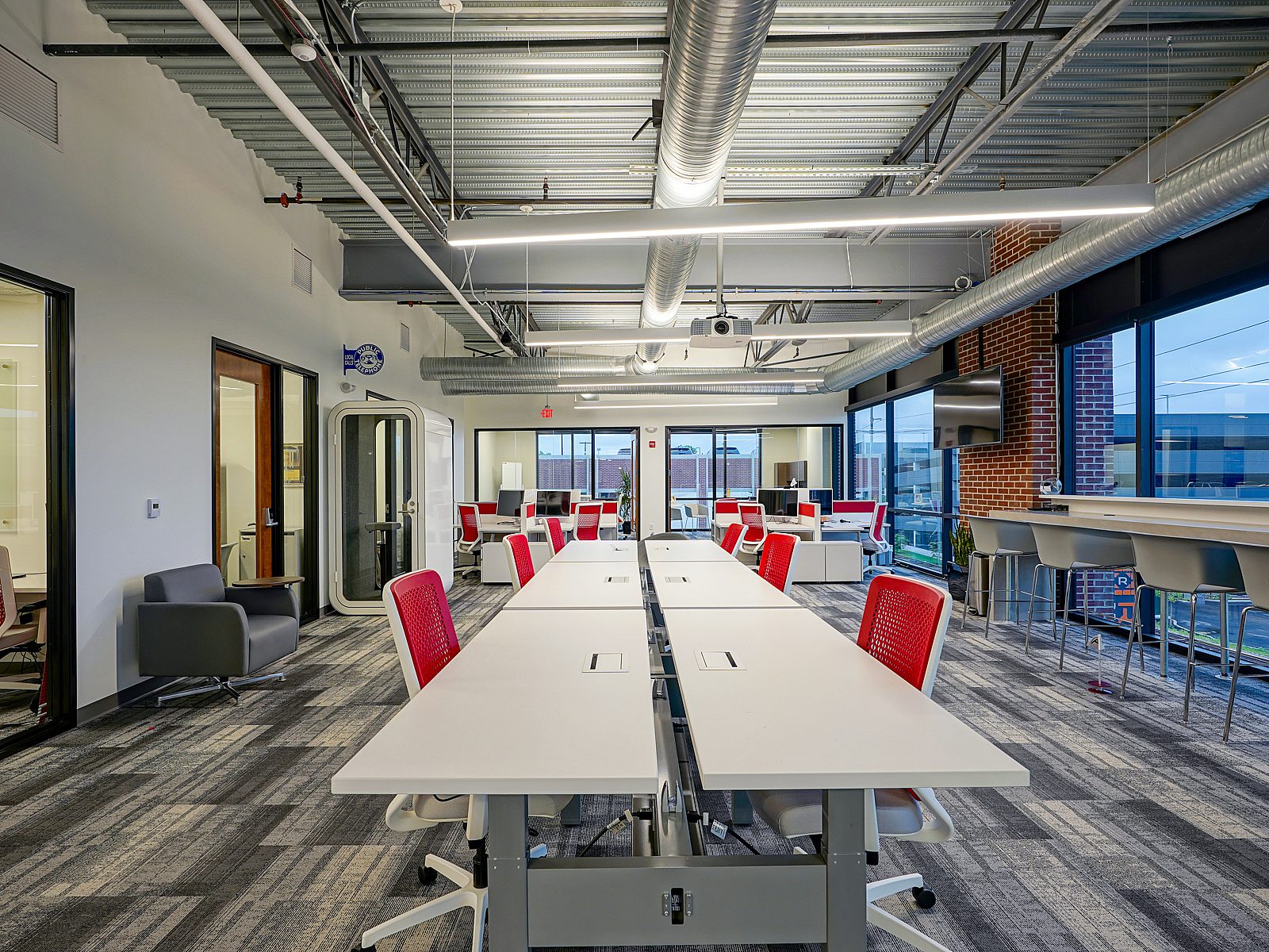 Trueblood Real Estate new general office area provided by OfficeWorks