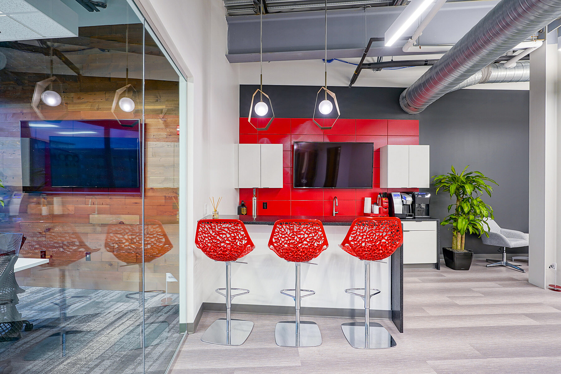 Trueblood Real Estate new kitchen area provided by OfficeWorks