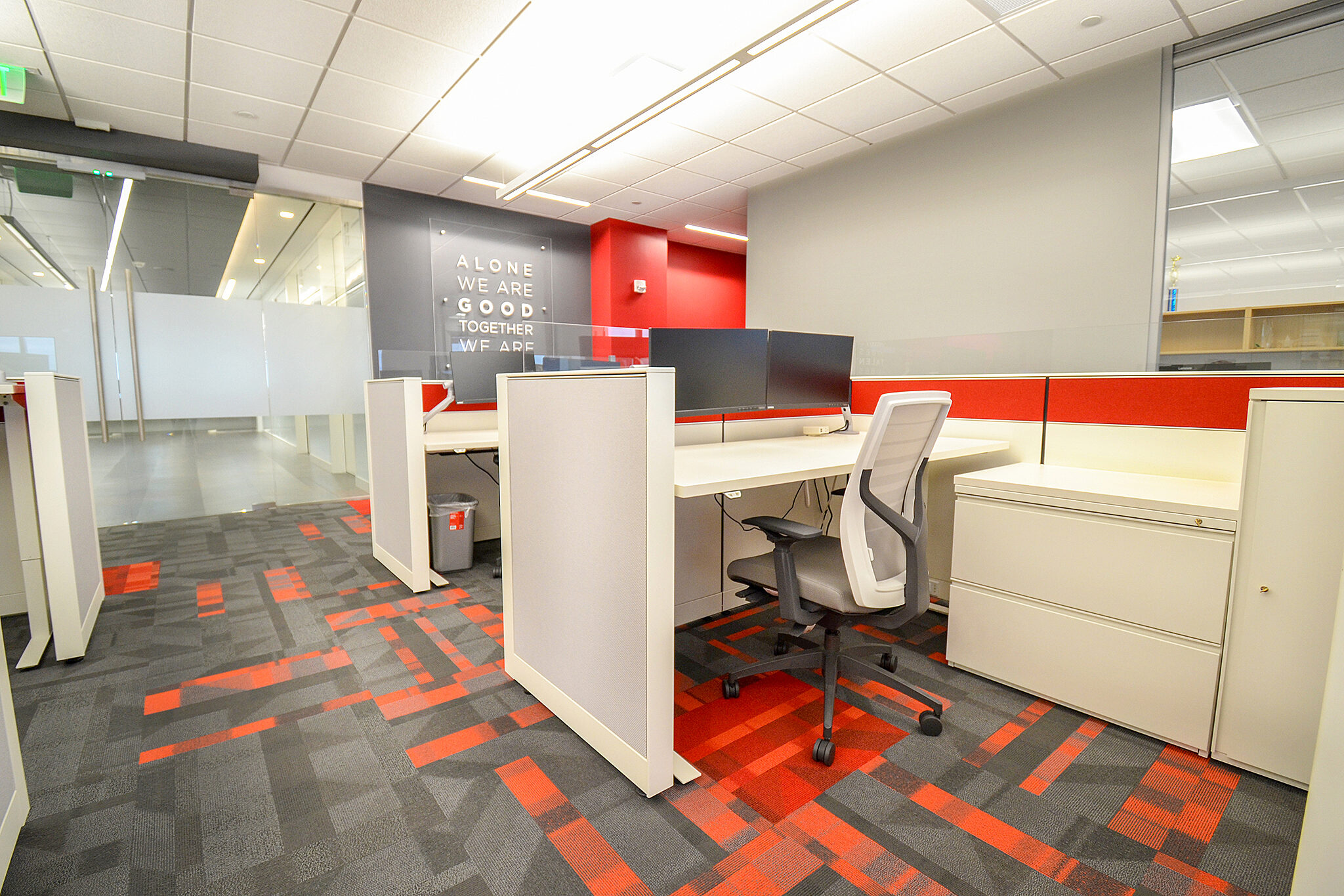 CW Project Highlight: employee desks