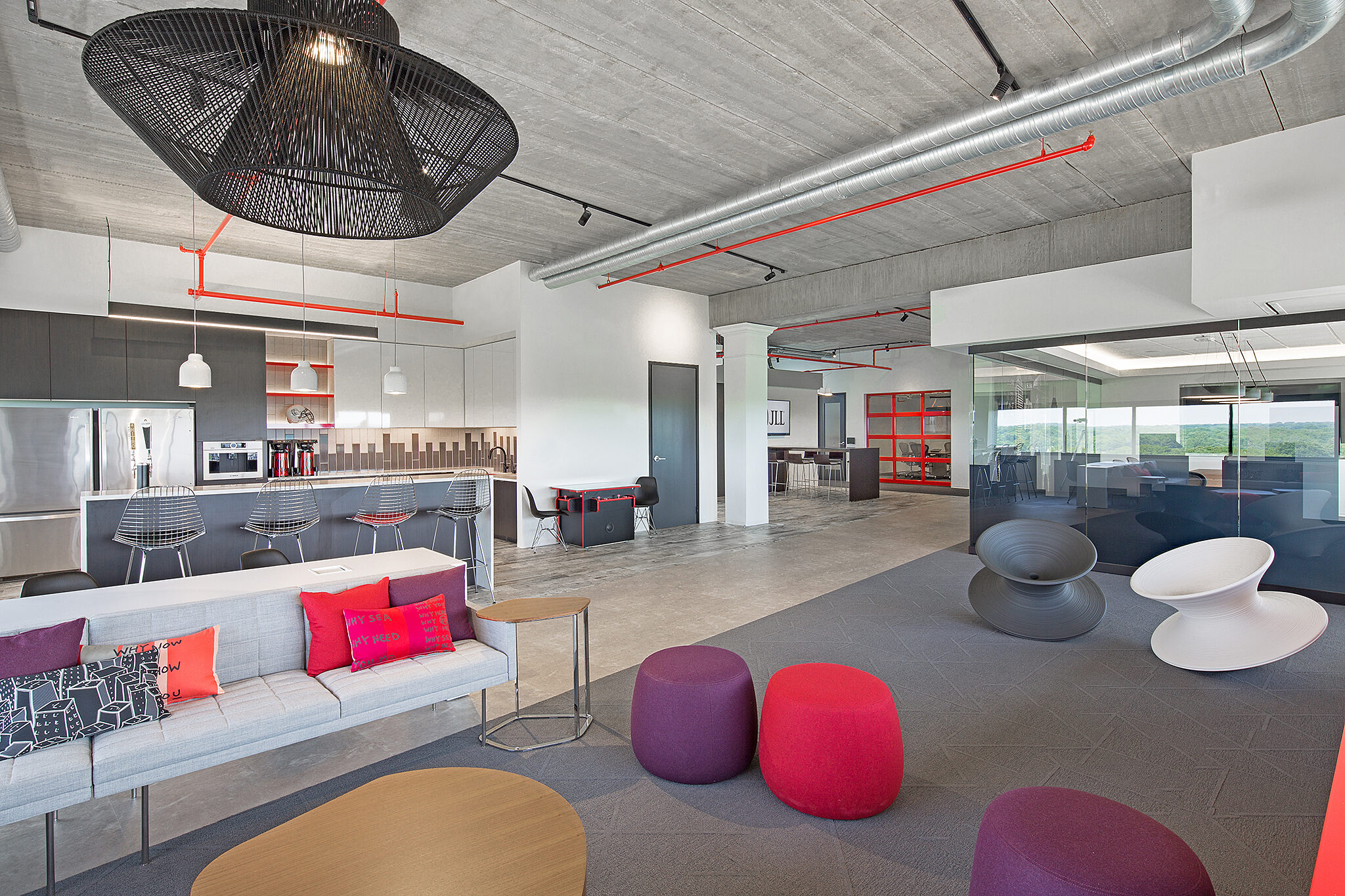 JLL Project Highlight: kitchen and lounge area