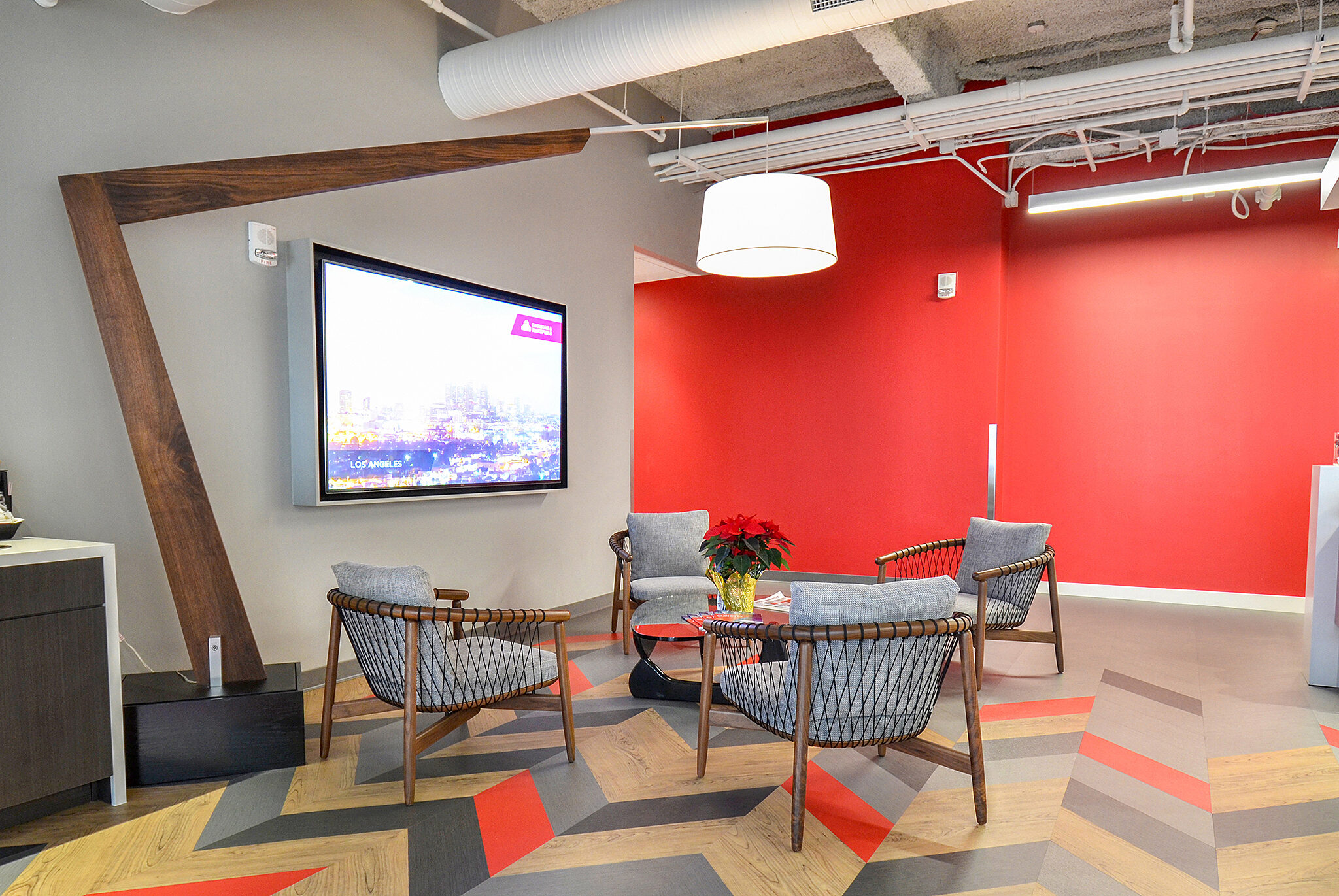 CW Project Highlight: TV lounge area