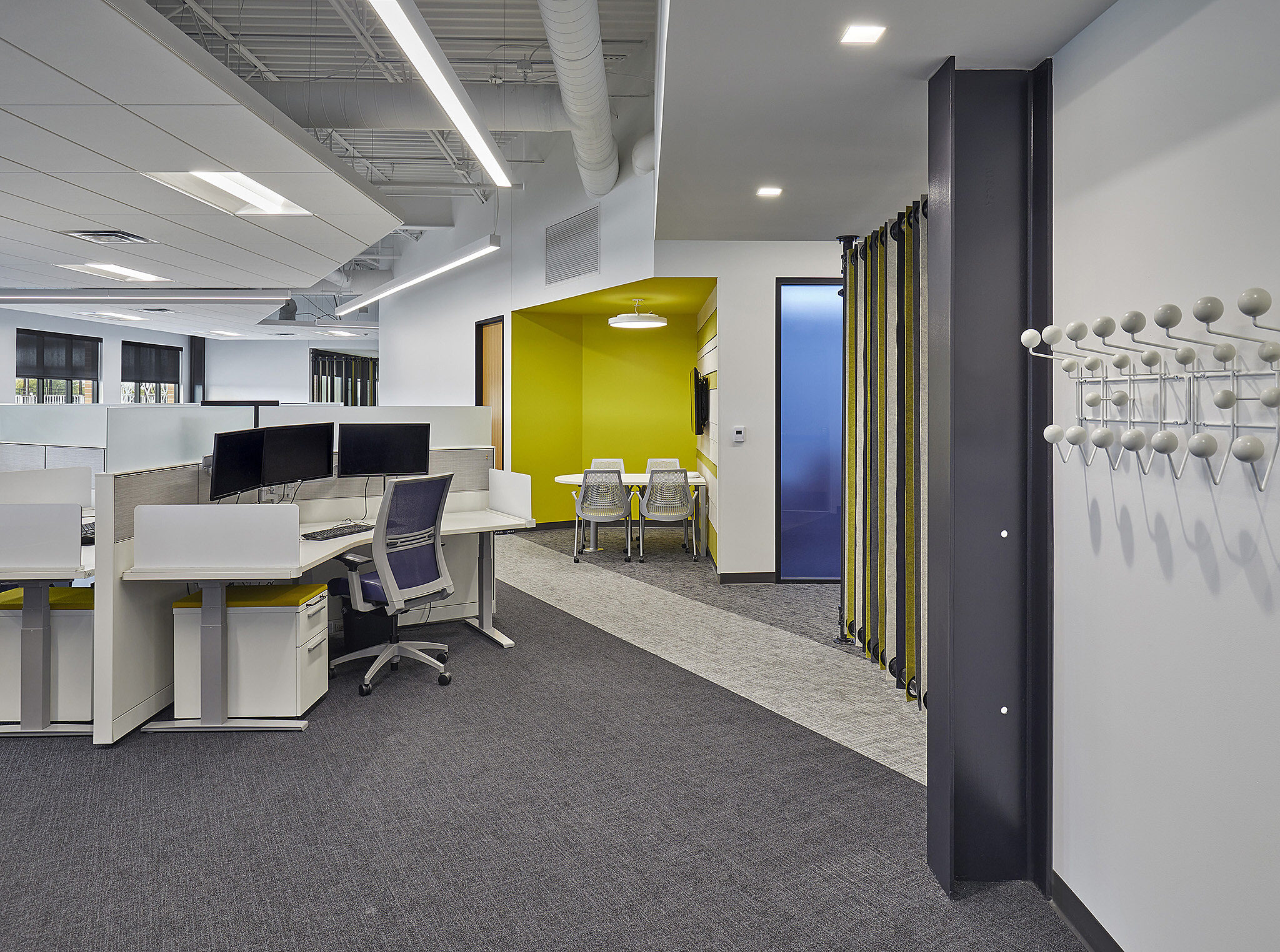 MJ Insurance Project Highlight: side view from office