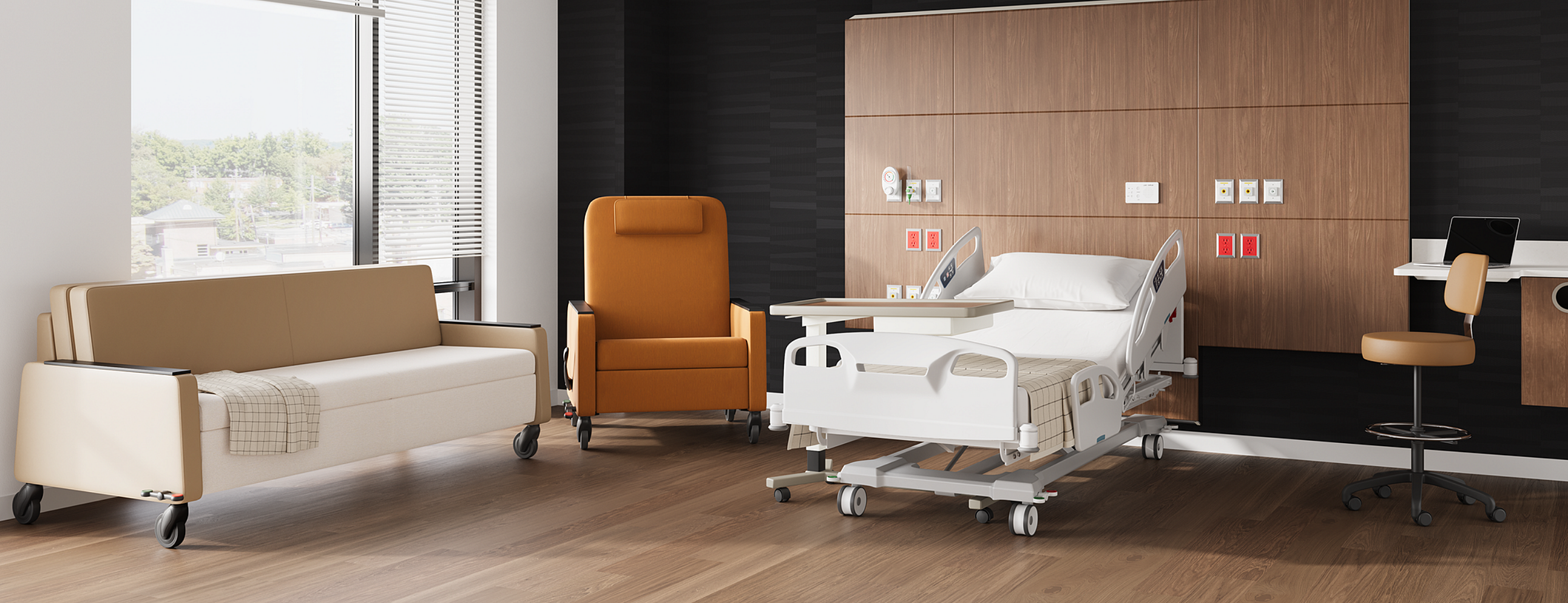 Office Works Miller Knoll Healthcare Seating Innovation HERO 1