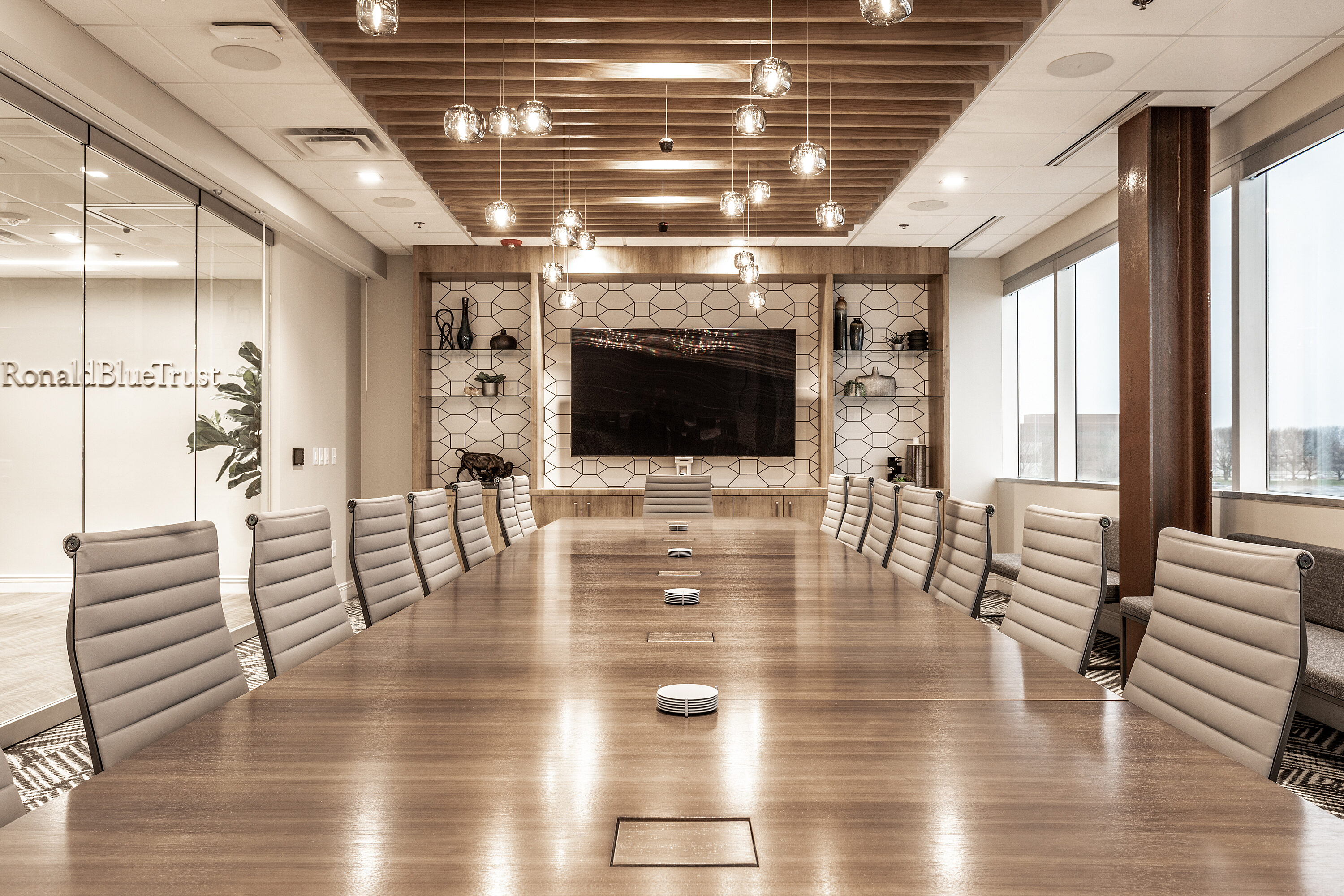 ron blue trust conference room table