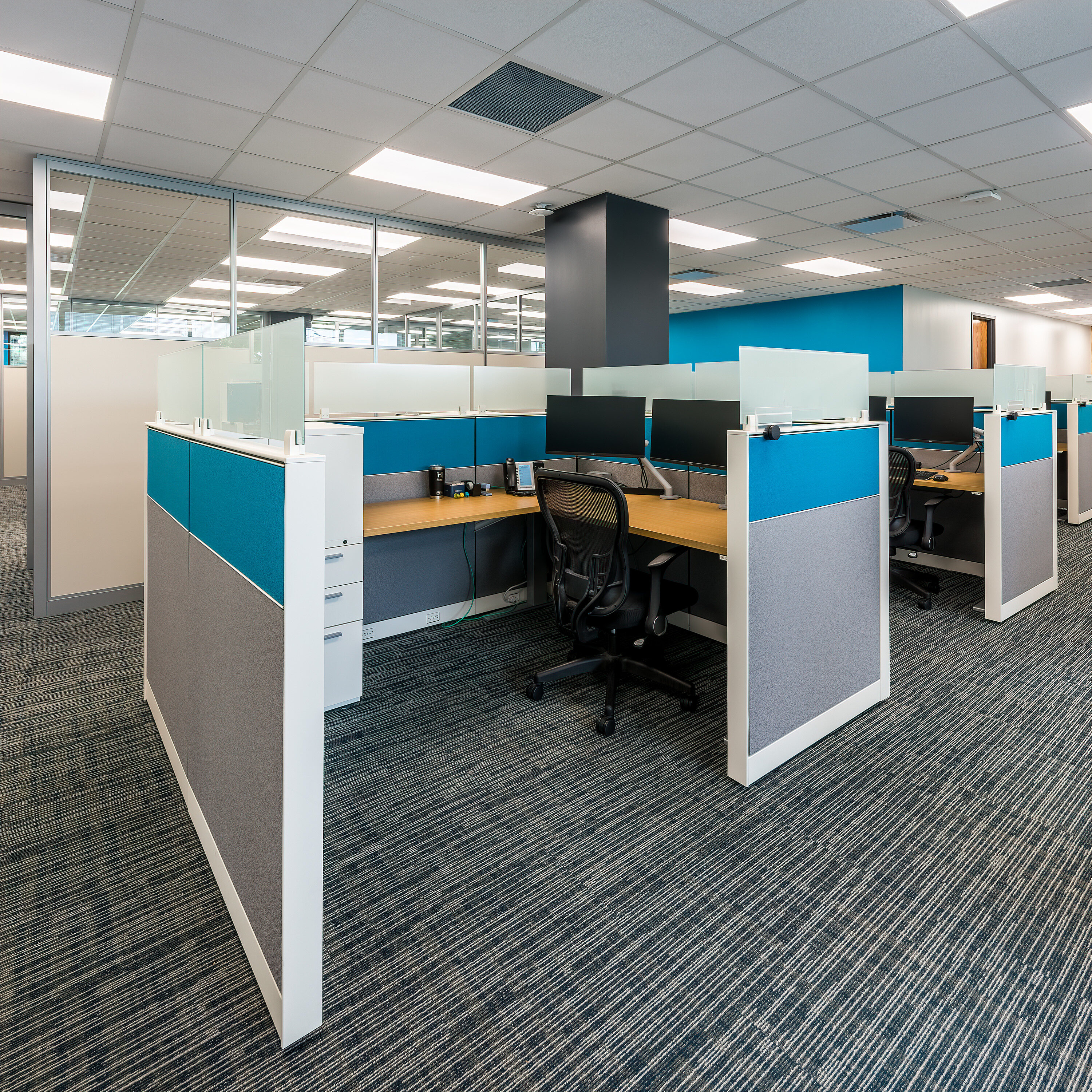 NAMIC office headquarters renovation cubicles