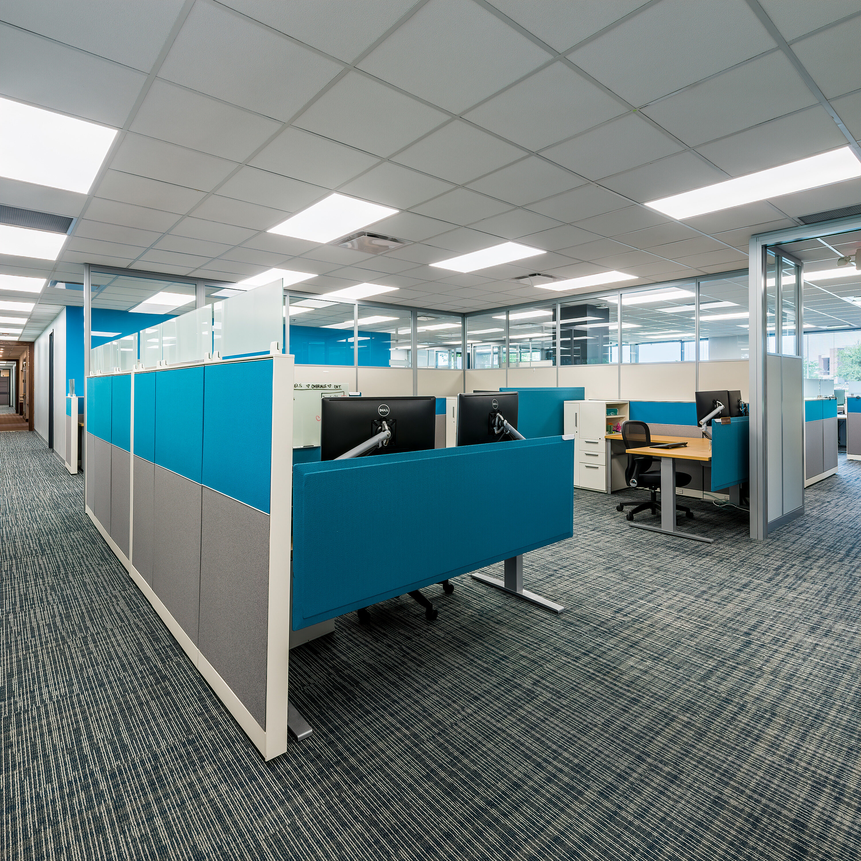 NAMIC office headquarters renovation cubicles