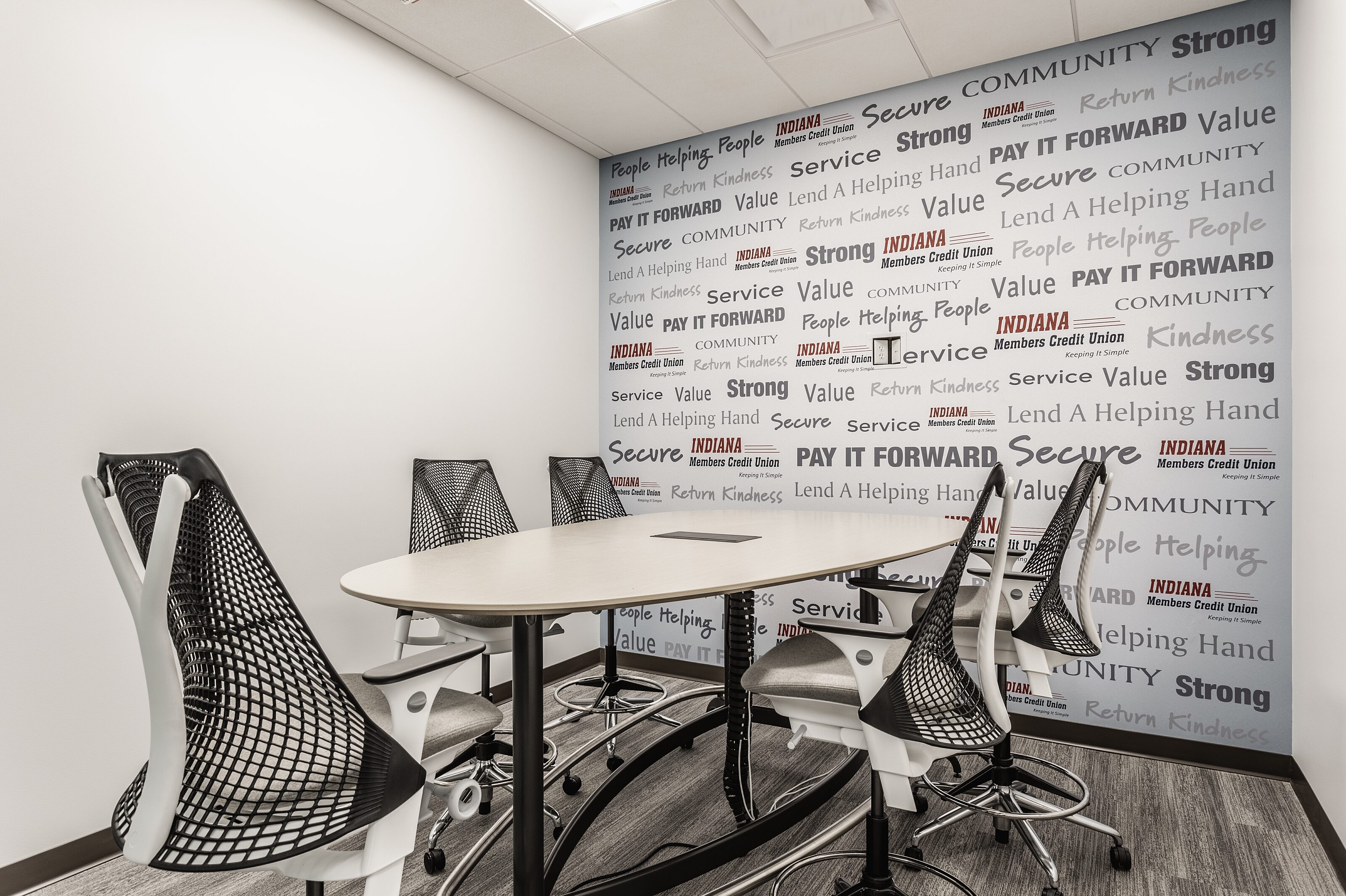 OfficeWorks Indiana Members Credit Union Project Highlight