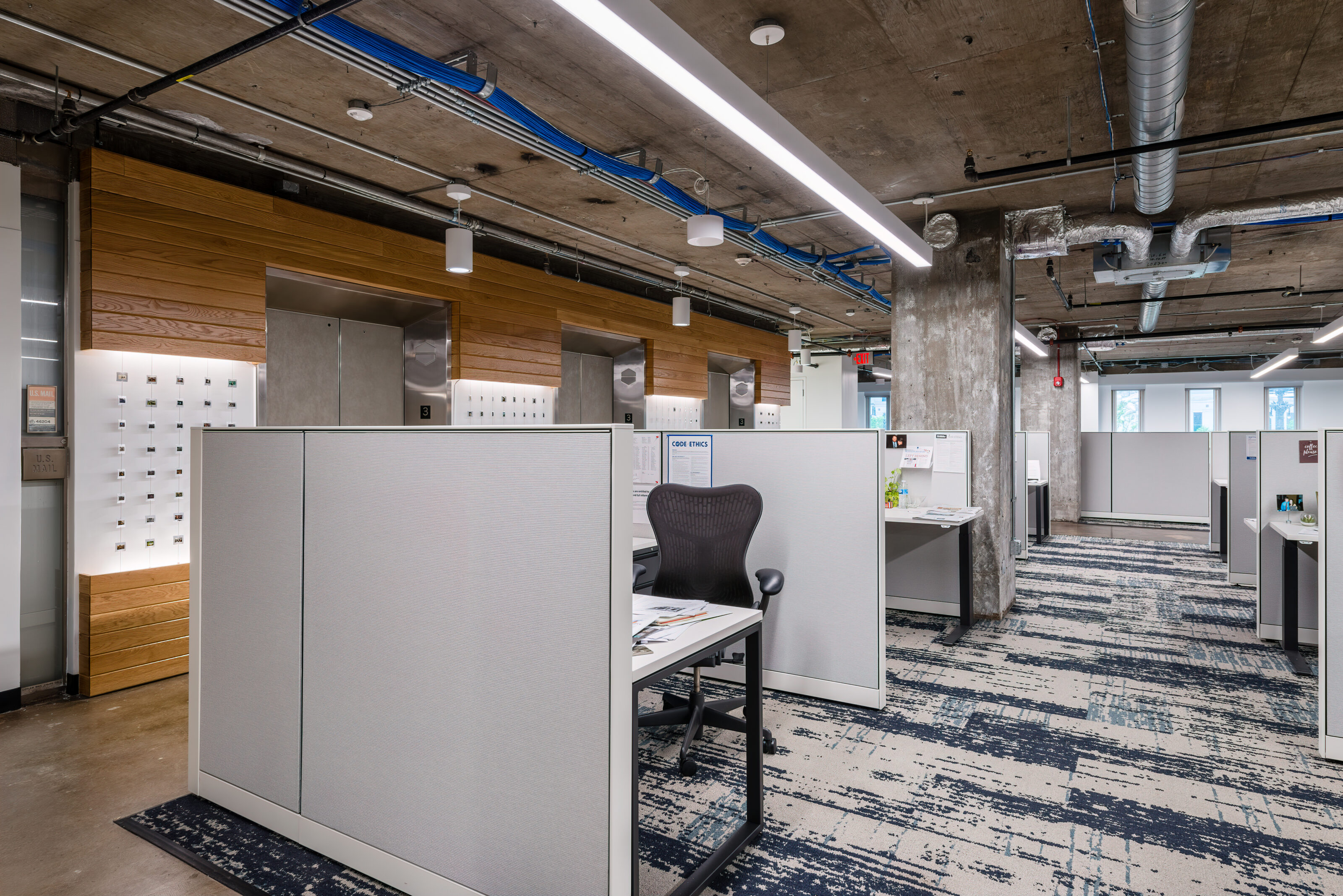 IBJ Project Highlight: desks and dividers