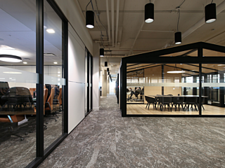 BOLTT Header Image - Indoor conference room set up