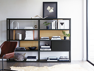 Design within reach storage open shelving
