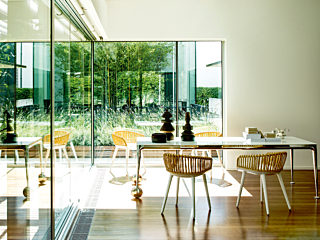 Magis table and chairs indoor