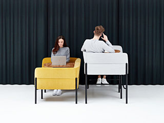 Naughtone Booths adjustable legs