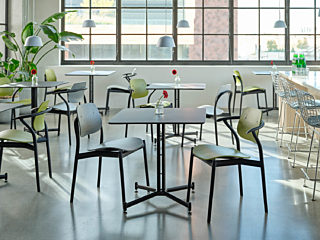 Iquo Cafe Collection Square Table