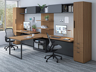 OfficeWorks Knoll Reff Profile Private Offices Shared