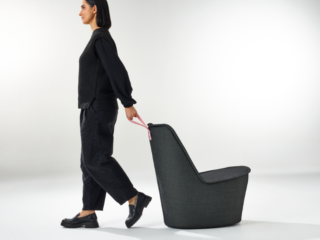 Office Works Pippin Chair Naughtone Comfort style mobility