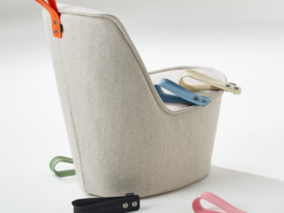 Office Works Pippin Chair Naughtone Upholstered comfort support