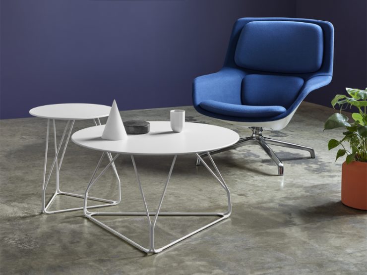 Office Works Polygon Wire Table