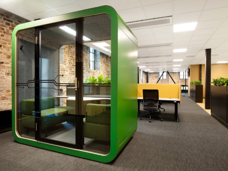 Office Works Framery Libraries Increase Privacy