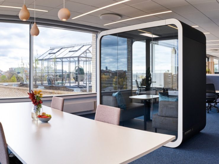Office Works Framery Libraries Reduced Distractions
