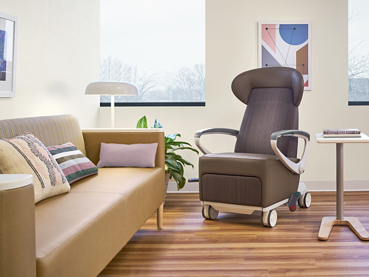 Nemschoff Paitent and Treatment couch and chair