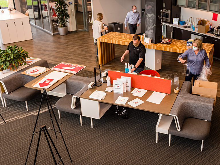 OfficeWorks Six Feet of Separation Preparing our Safe Office