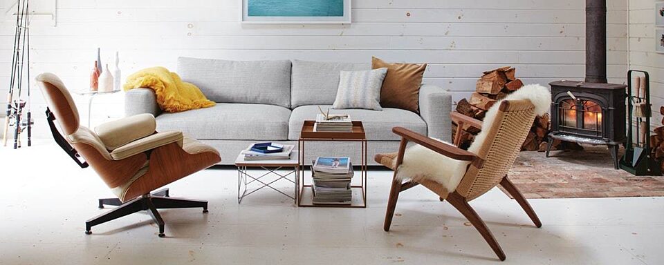 Design within reach chairs and couch