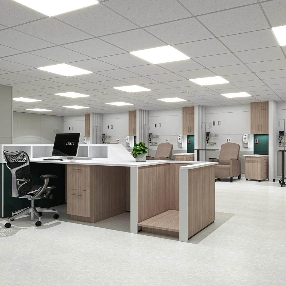OfficeWorks DIRTT Healthcare Solutions