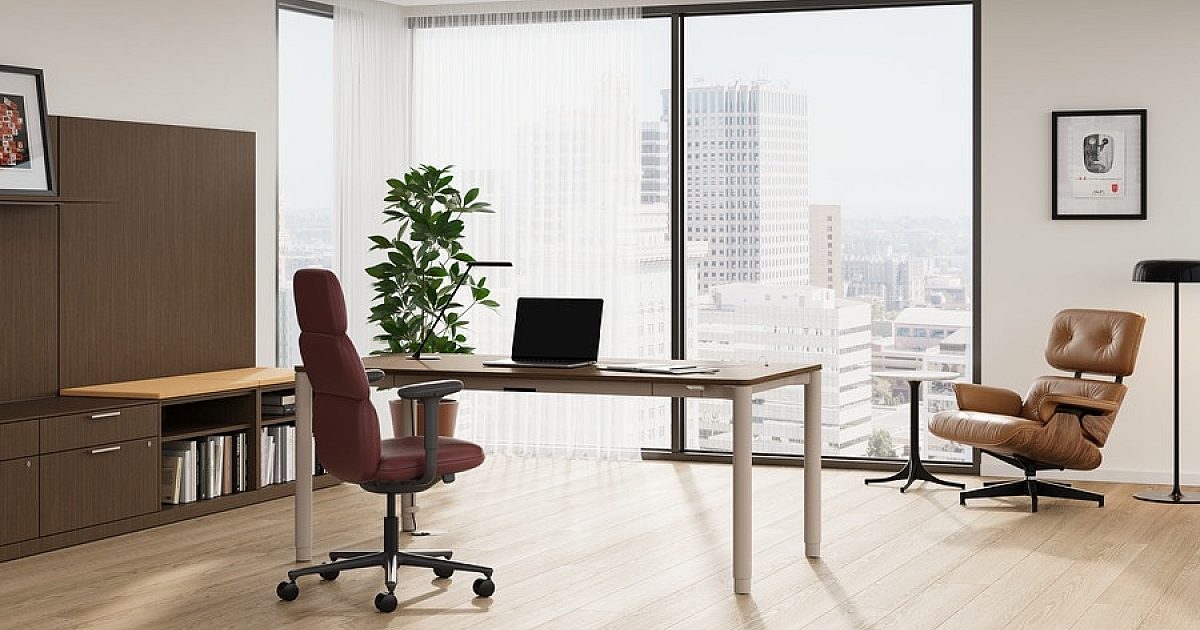 Sw Office Table OfficeWorks | Spout Sit-to-Stand Table