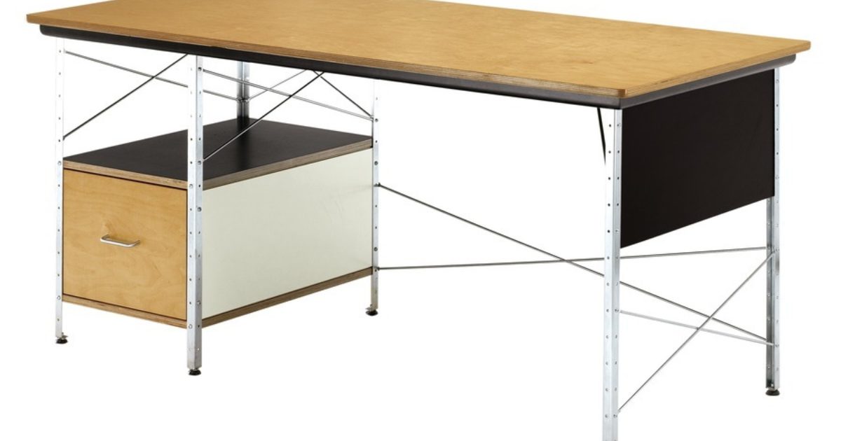 OfficeWorks Eames Desks and Storage Units