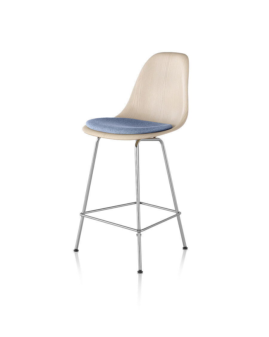 Eames Molded Wood Stool 1