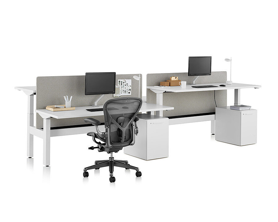 Nevi Link Sit-to-Stand Desk System 2
